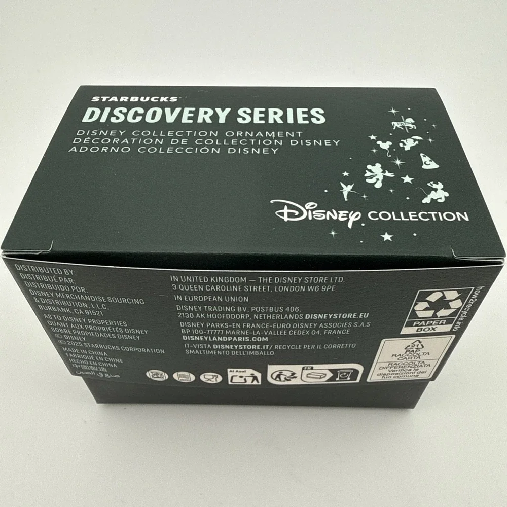 Starbucks x Disney Disneyland 2oz Espresso Mug Ornament Discovery Series & Bag E